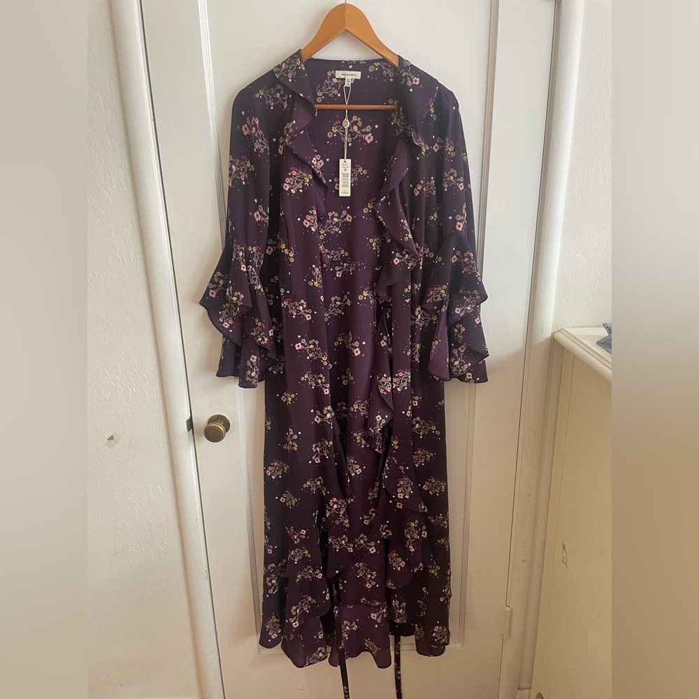 Never worn wrapper dress
